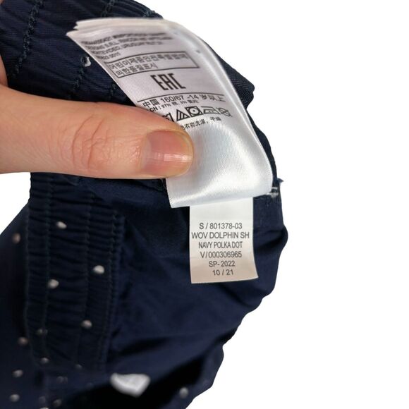 NWT Gap Blue Polka Dot Shorts Girls XXL - Picture 4 of 6